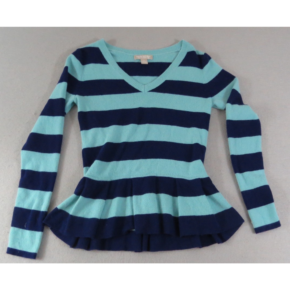 Banana Republic Wool Cashmere Blend Italian Yarn Pullover Sweater Women's Size M
